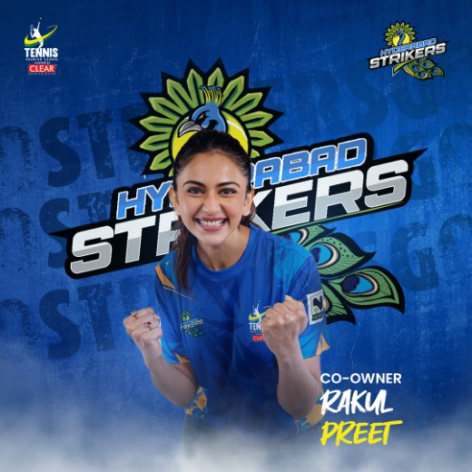 Rakul preet, co-founder Hyderabad Strikers